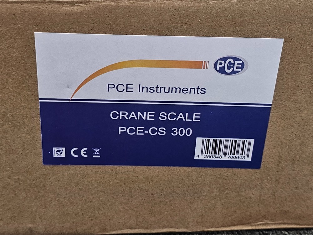 Pce Instruments PCE-CS 300 Hanging Crane Scale 300kg MAX