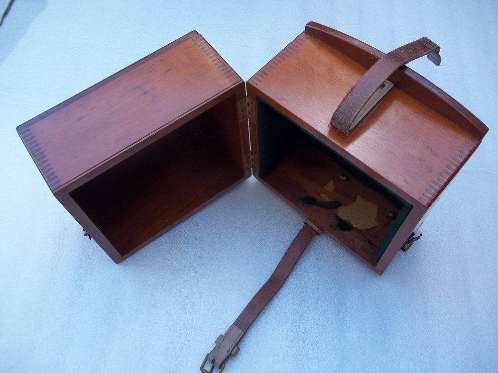 Antique Marine Chronometer Guard Case