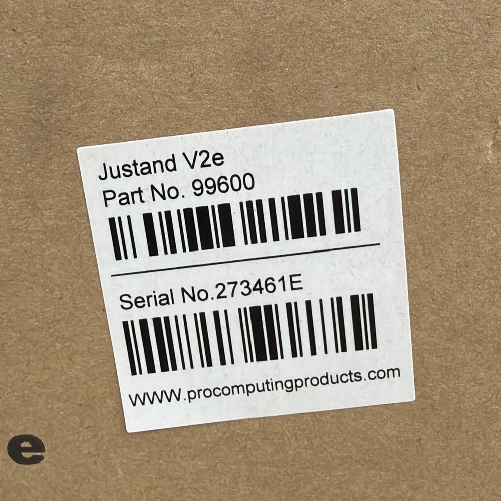 ProComputing Justand V2E 99600 Adjustable iPad or Tablet Table Top Stand