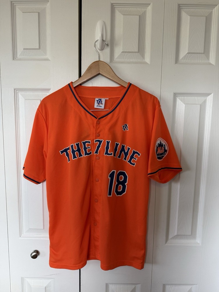 David Wright Michael Cuddyer Autographed Jersey Size Medium New York Mets