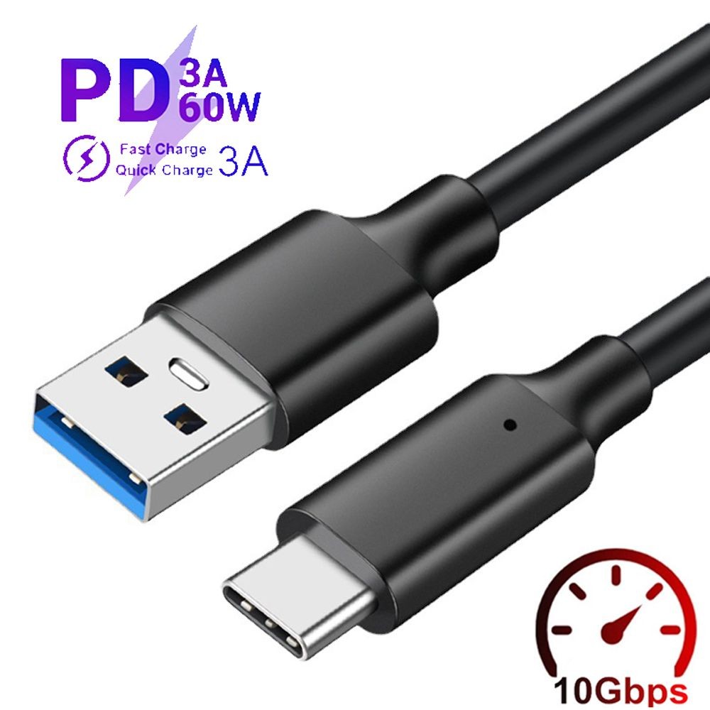 Digital Cables Sync Wire Type C Cable Data Cord USB3.2 Fast Charger Cable