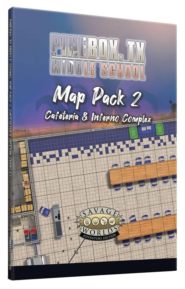 Pinebox, TX Middle School Map Pack 2: Cafeteria & Inferno Complex New