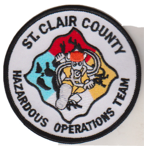 St. Clair County MI Hazardous Operations Team patch