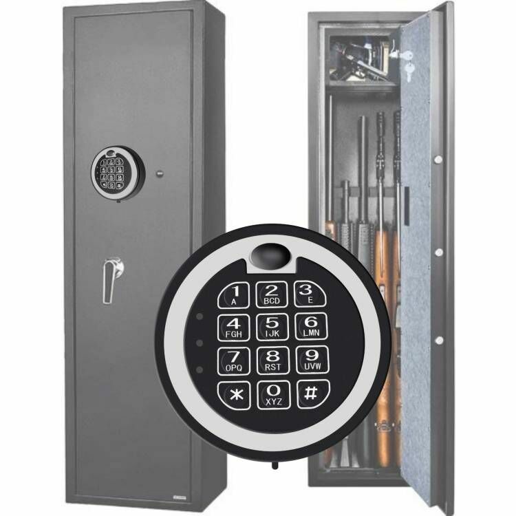 Replace Mesa MSL 500 Safe Lock Black Keypad Electronic Safe Lock With Swing Bolt