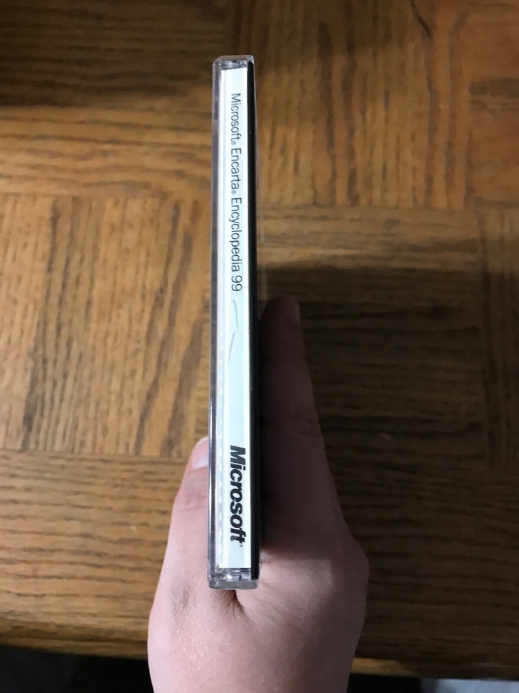 Microsoft Encarta 1999 PC Cd