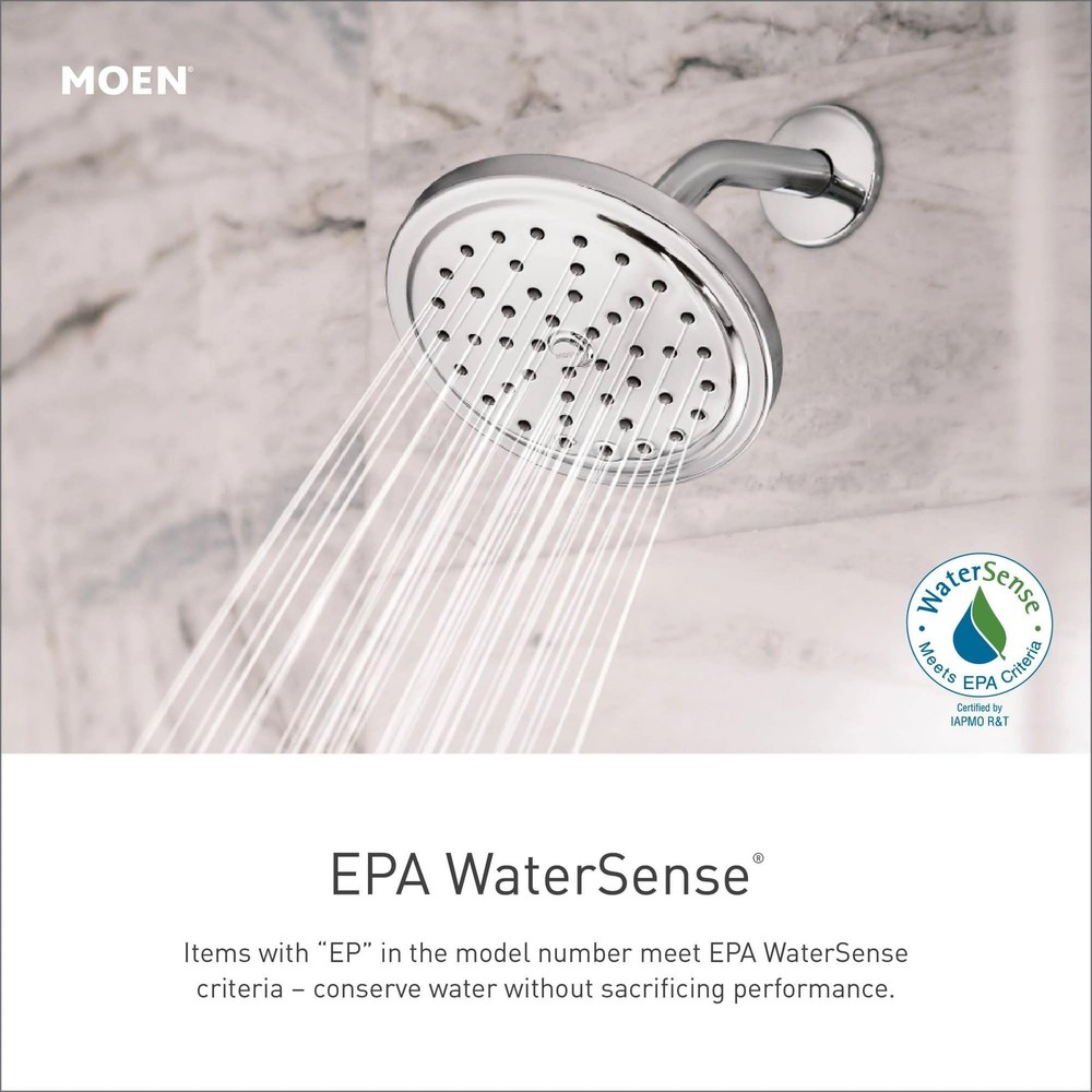 MOEN Brantford UT2152EP One Handle Single Function Shower Faucet in Chrome