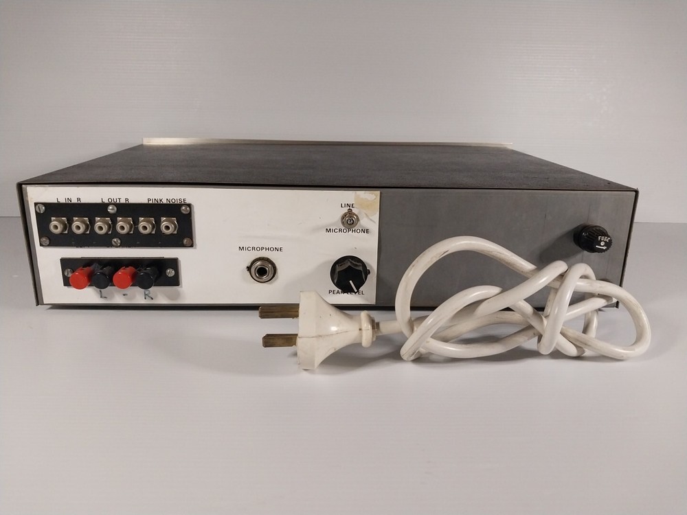 Vintage Playmaster Graphic Analyser Peak Level Meter Analyzer