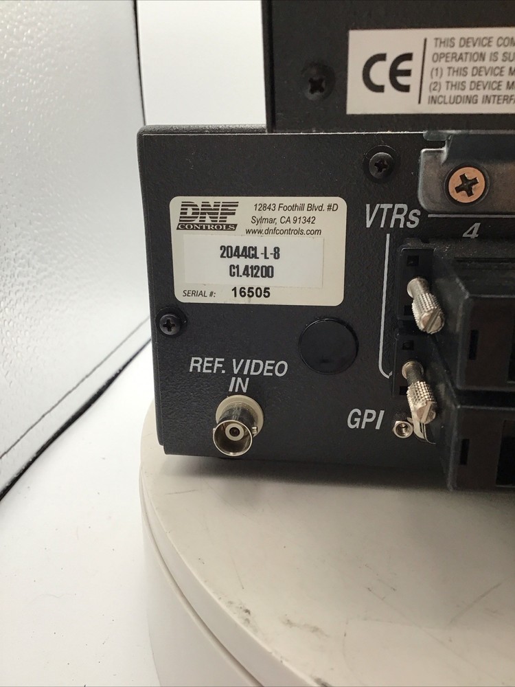 DNF ST400 VTR/DDR Controller Broadcast Video Control Surface UNTESTED READ