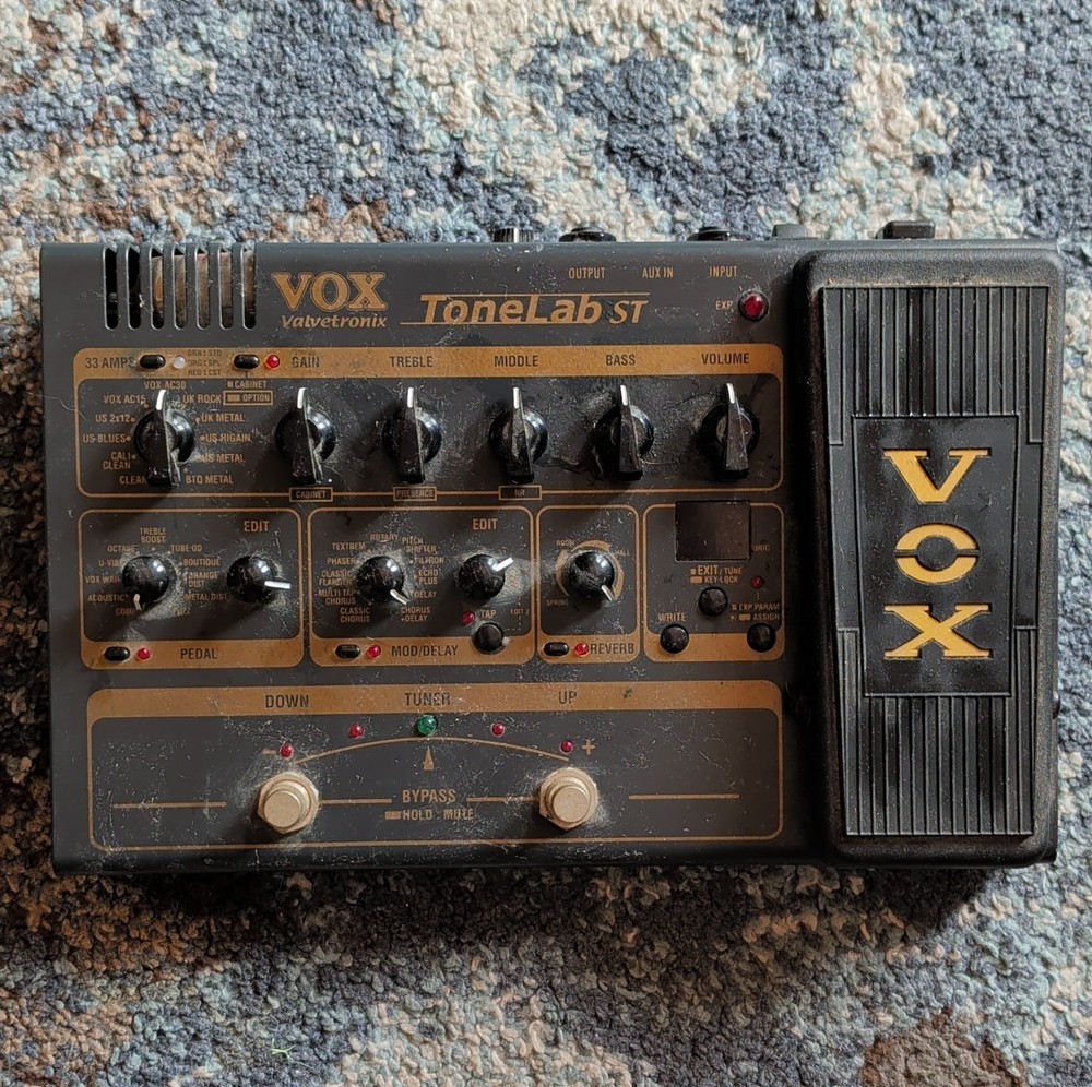 Vox Tonelab ST Digital Multi-Effects Processor for Electric Guitar