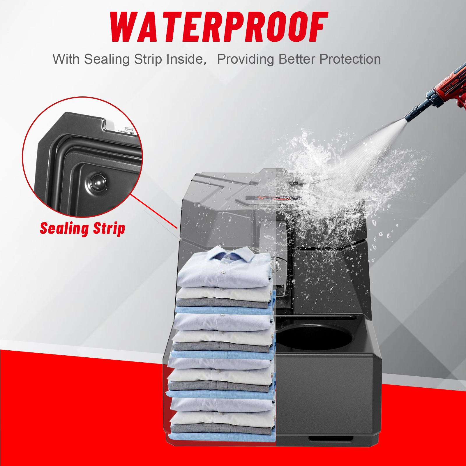 For Polaris Ranger 1000/ XP 1000/Crew XP 900/ 570 UTV Center Console Armrest Box