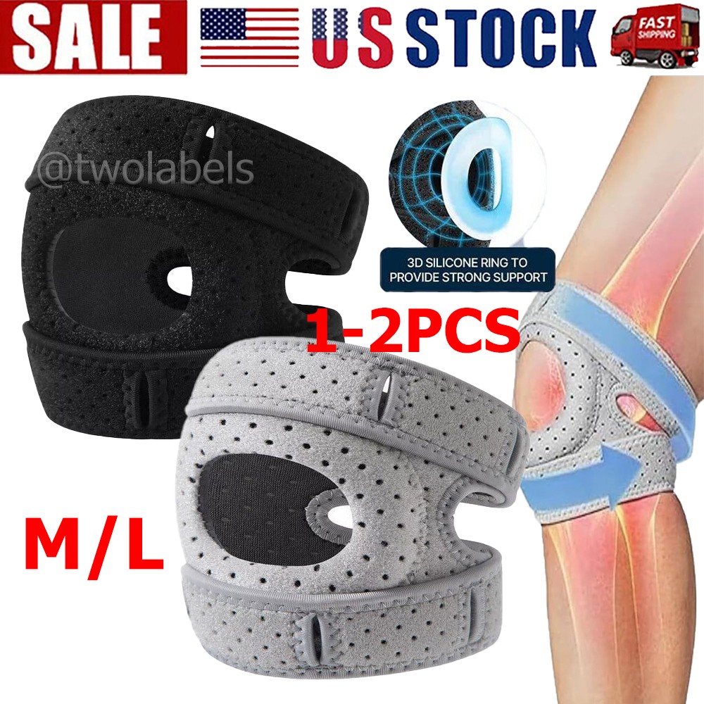 Knee Brace Support Neoprene Patella Stabilizing Compression Straps Adjustable US