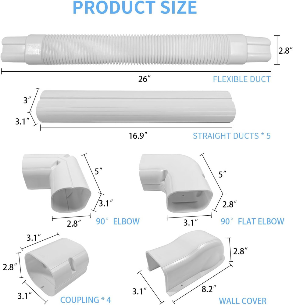 Mini Split Wall Mounting Bracket Kit,Universal Air Conditioner Heat Pump System