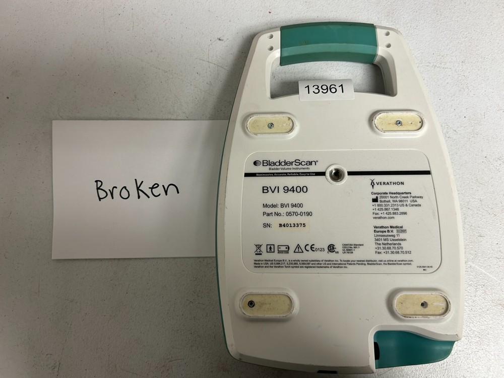 BladderScan BVI 9400 Portable Bladder Scanner