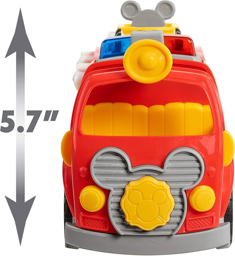 New Disney Junior Mickey Mouse Fire Engine Truck Lights Sounds