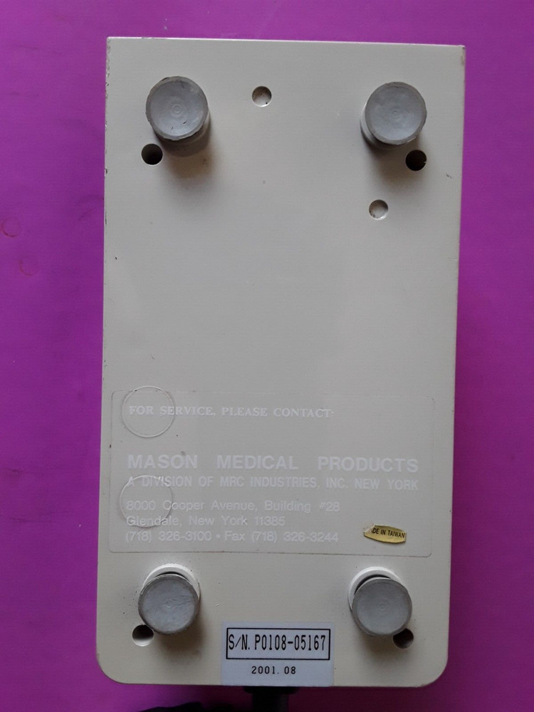 Mason System 2000-II Alternating Pressure Pump Model 2000PP-II Tested Working