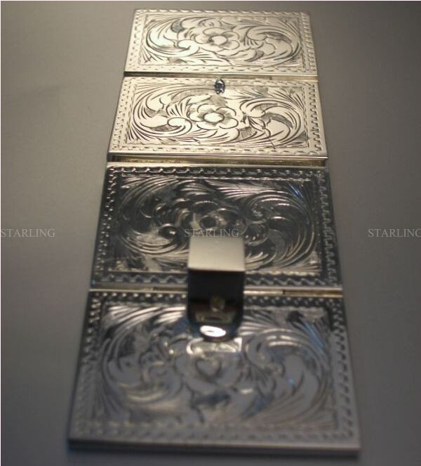 Travel Frame - Folding Frame - Bag Frame - 925 Sterling Silver (V)
