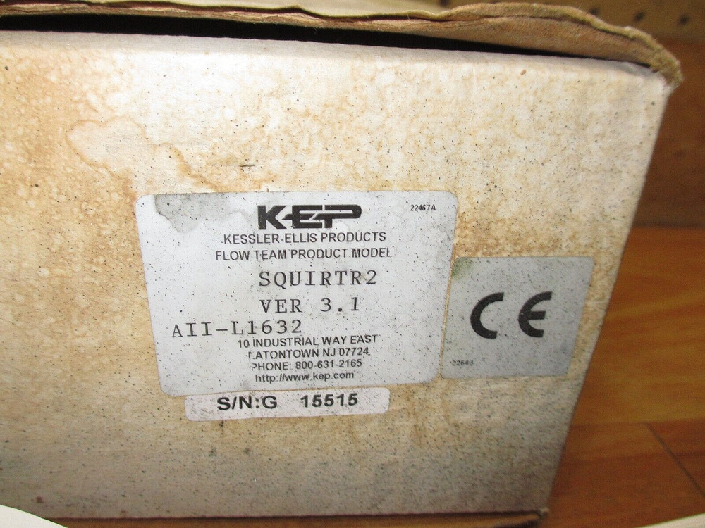 KEP SQUIRTR2 *NEW* Loop Powered Indicator Ratemeter Process Monitor KesslerEllis