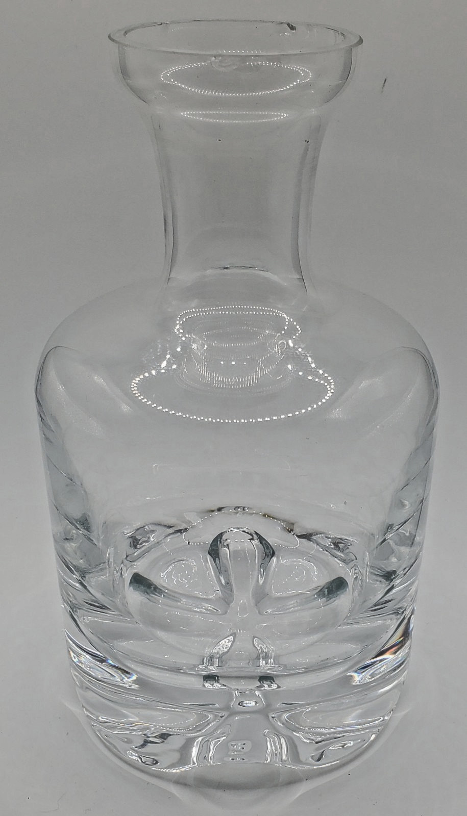 Vintage Heavy Crystal Decanter with Stopper