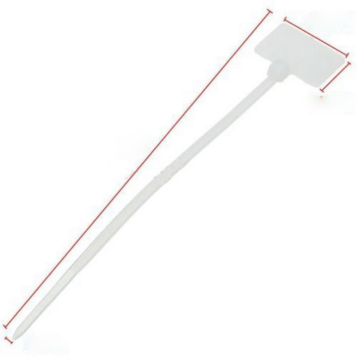 100pcs Nylon Self Locking Straps for Cable Marking and Wire Management