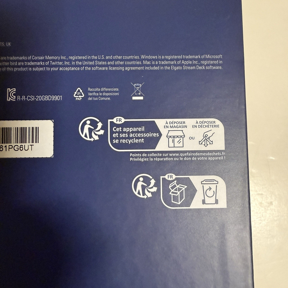 Elgato Stream Deck + Audio Mixer Production Console & Studio Controller Black