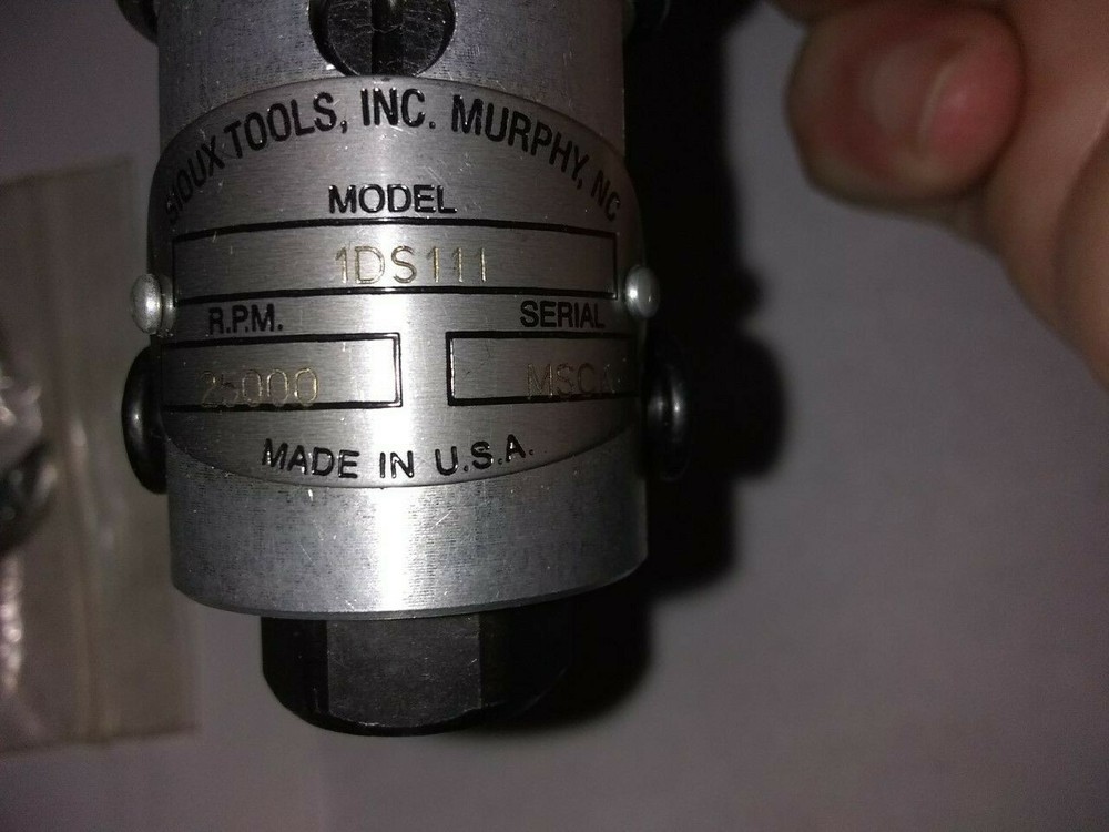 Sioux Tools Die Grinder 1DS111 Snap On