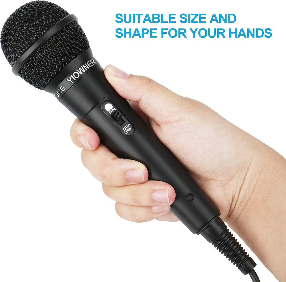 Wired Karaoke Microphone, Handheld for Singing, with 2.5M Cable, Vocal Dynamic M
