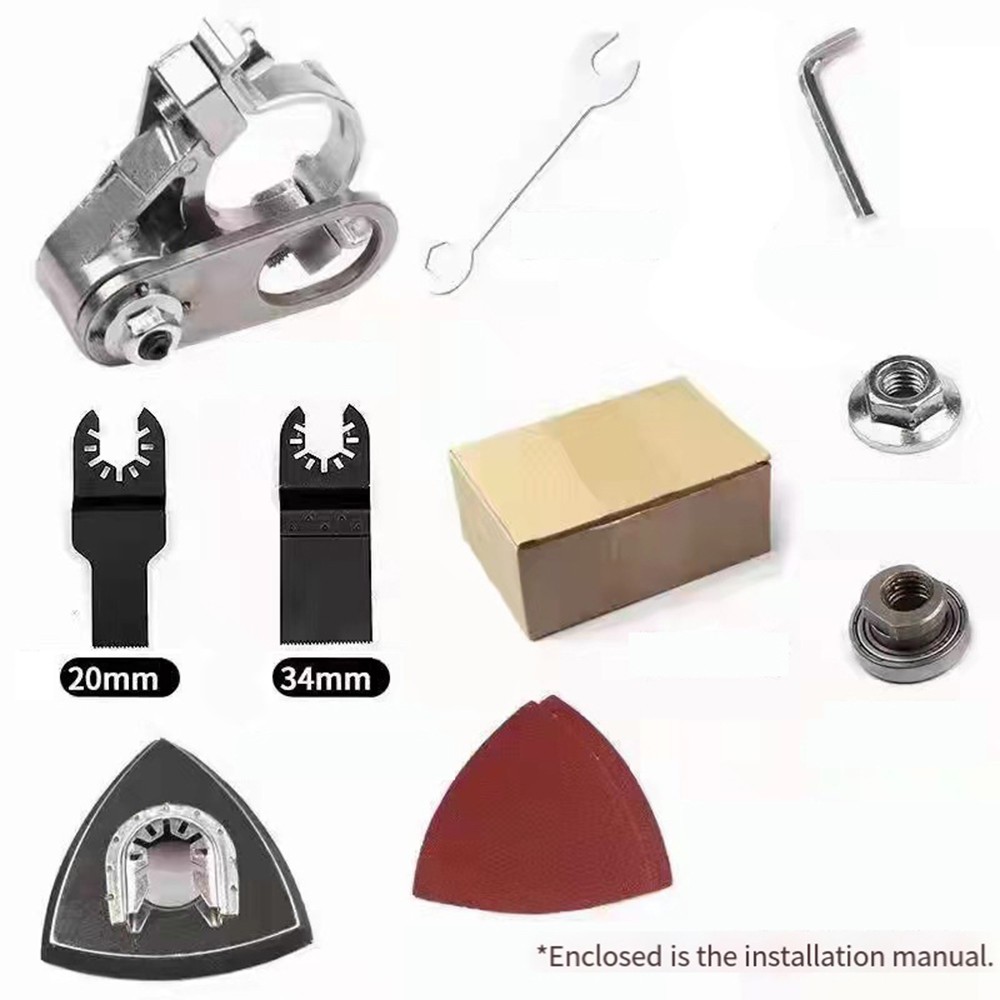 Adapter Angle Grinder Conversion Universal Head M10 Oscillating Kits ☾