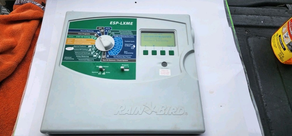 Rain Bird ESP-LXME Controller Front Control Panel Replacement Part Only
