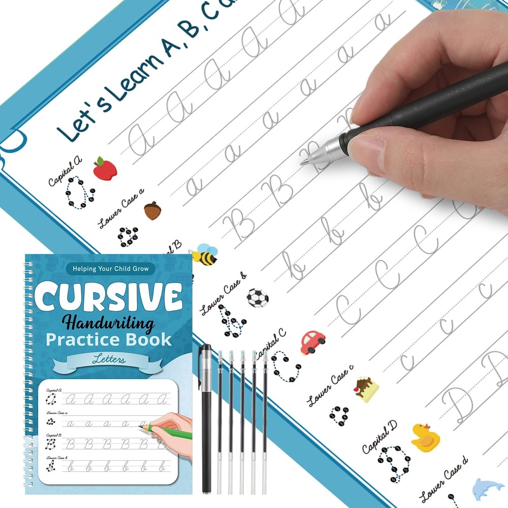 Gilprop Cursive Handwriting Kits Groove Practice...