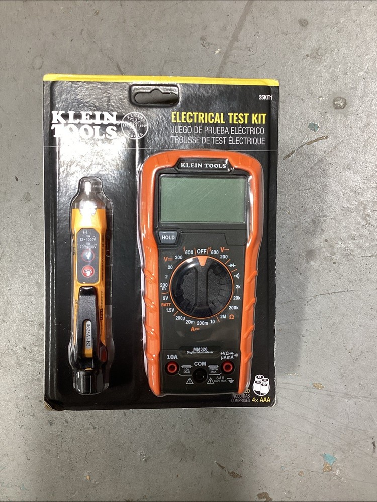 Klein Tools Digital Multimeter and Non-Contact Voltage Tester Set MM320