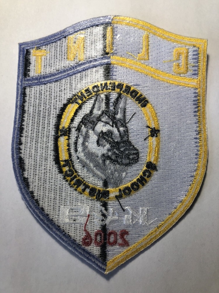 Clint Independent School District K9 Unit Patch ~ Texas