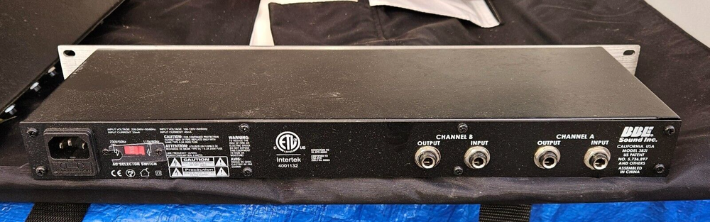 BBE 382i Sonic Maximizer, Stereo, Rackmount