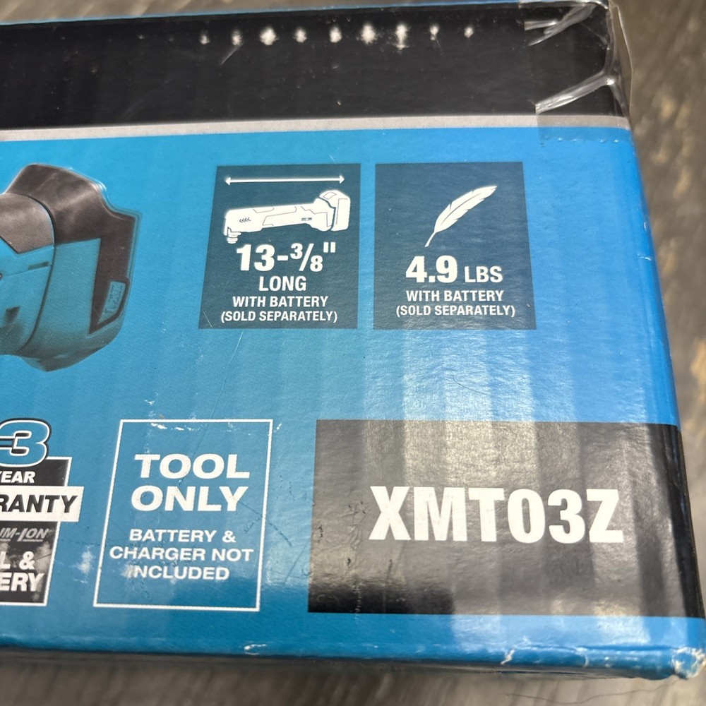 Makita 18V Multi Tool (Tool Only) XMT03Z