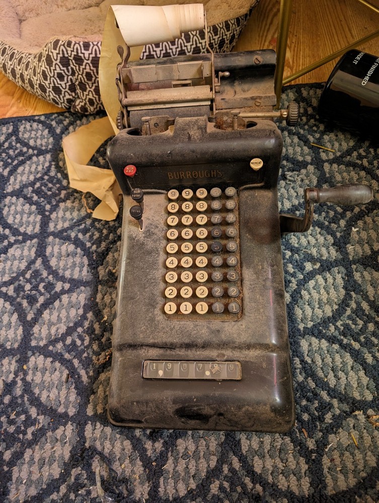 1940 adding machinery