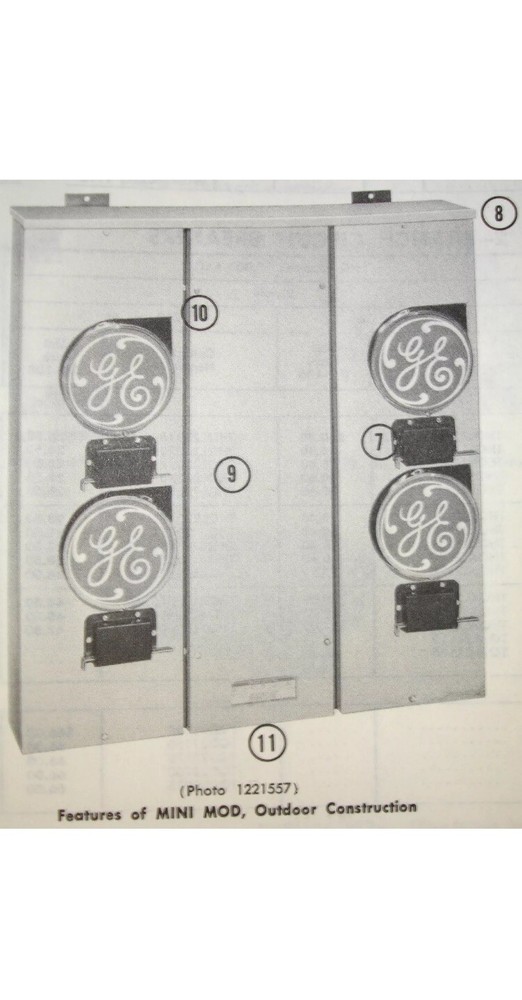 General Electric GE MP WMP Mini Mod Replacement Meter Socket Kit Made 🇺🇸.