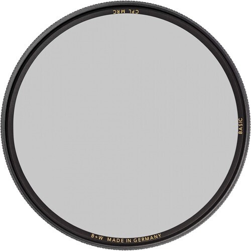 B+W 67mm MRC Basic Circular Polarizing Filter 66-1100752