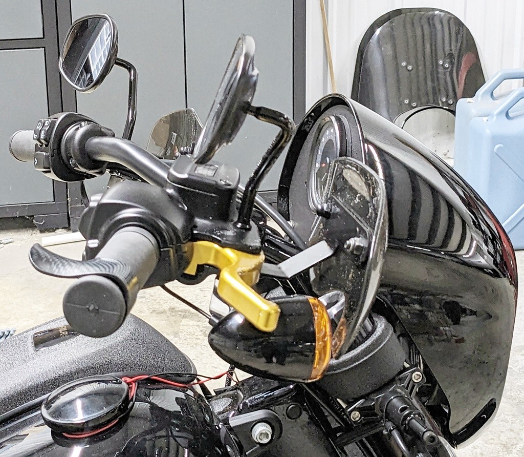 Calsci Low Rider S 2020-2025 Dashboard Instrument Gauge Tach Speedo Relocate