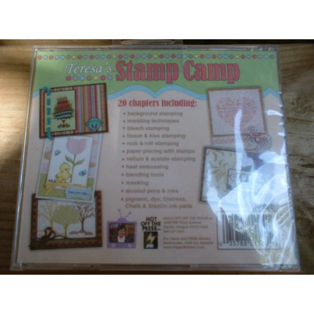 Teresa's Stamp Camp DVD Software