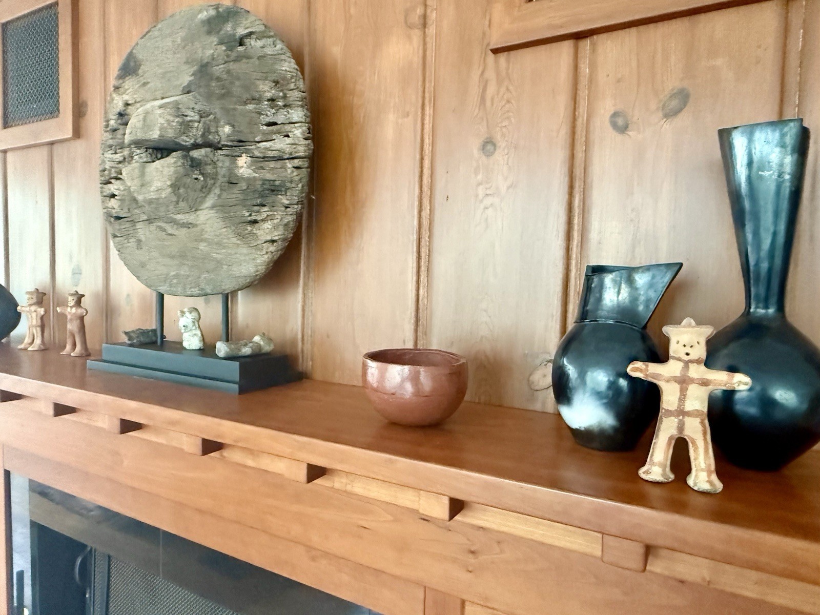 Ancient Pre Columbian Pottery Ceremonial Round Base Bowl Circa 800-1500AD