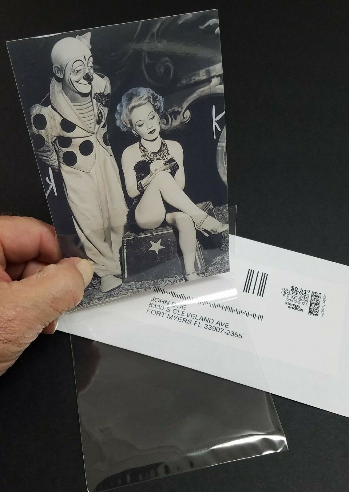 Circus, Clown, Carnivals, Posters, vintage 4" x 6" photo reprint Quality 457