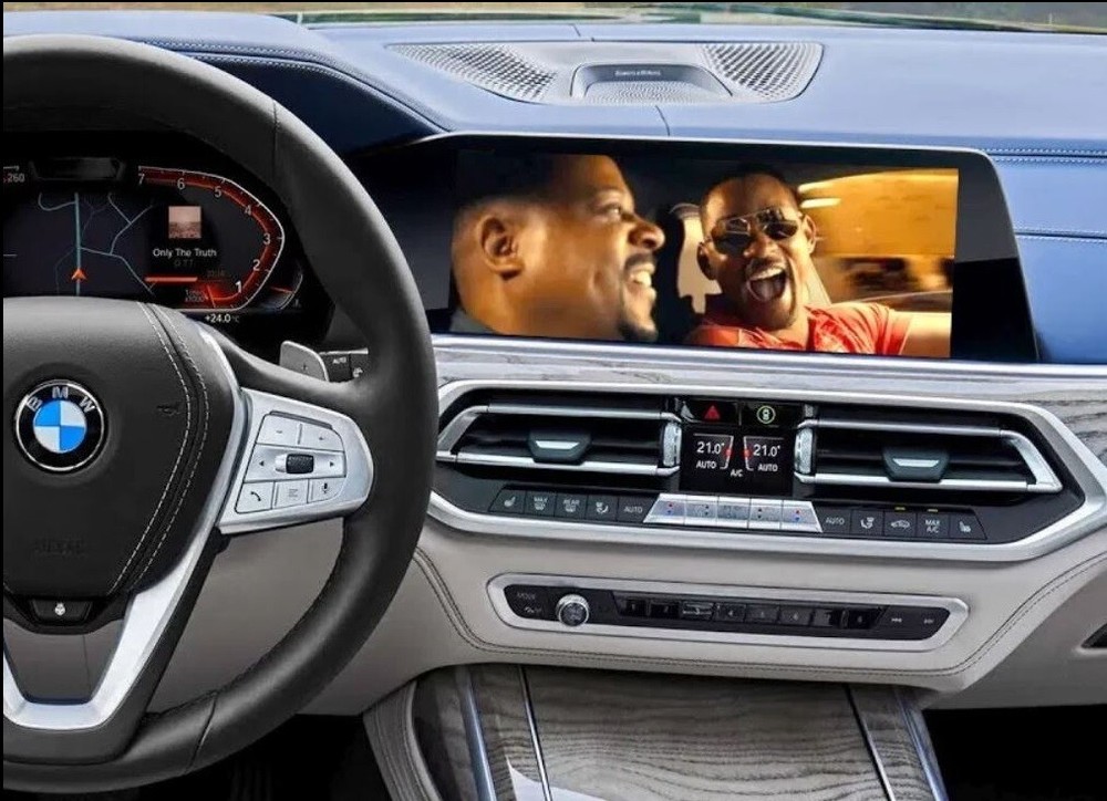 BMW EVO MGU ID7 VIM Video In Motion Coding via ENET cable