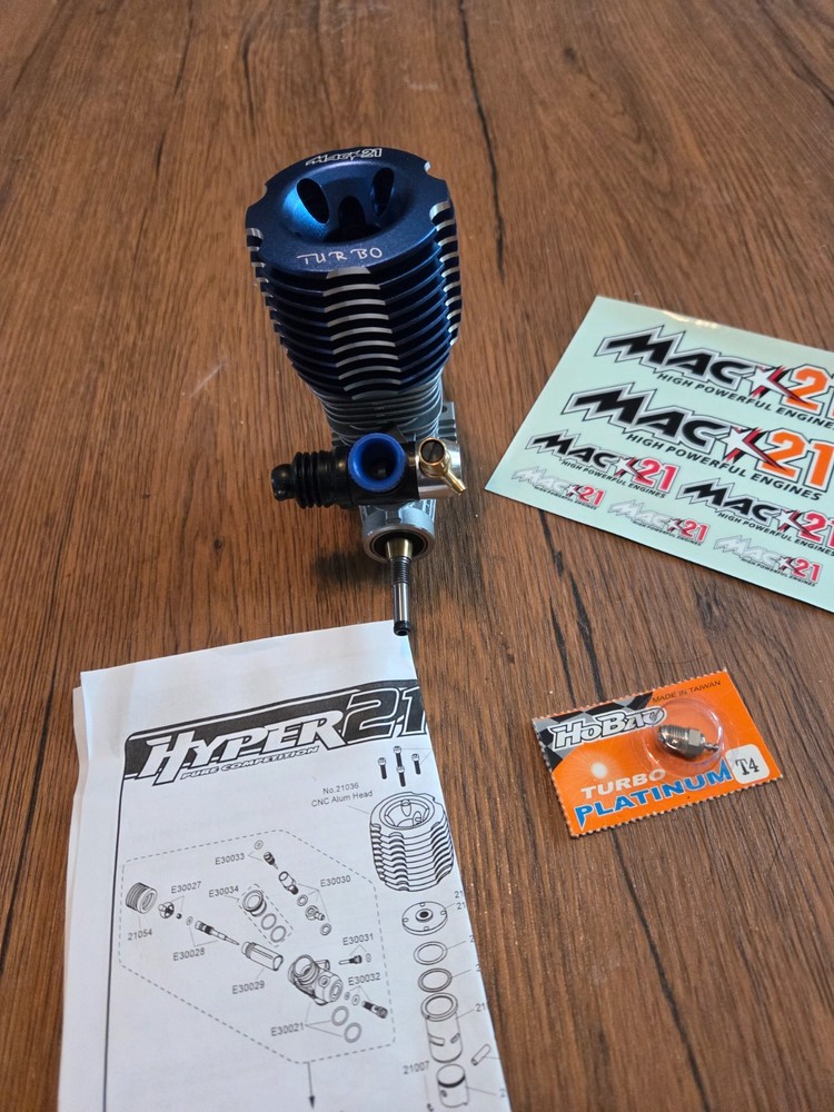 hobao hyper .21 nitro buggy engine new