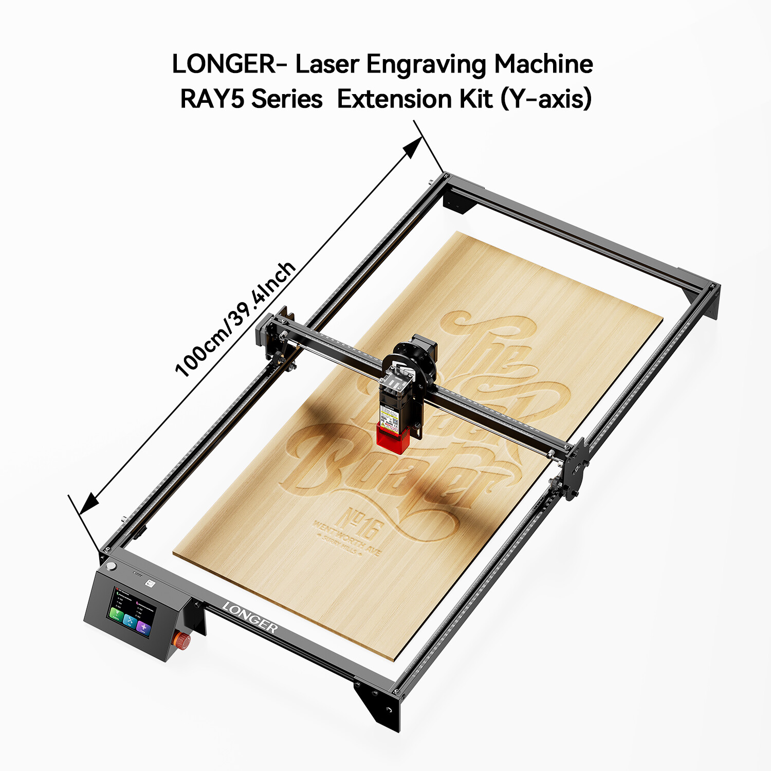 Longer RAY5 Extension Kit - Laser Engraver Area Expansion Kit for ray5 （Used）
