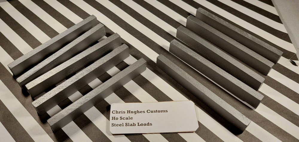 Ho Scale Steel Slab Loads