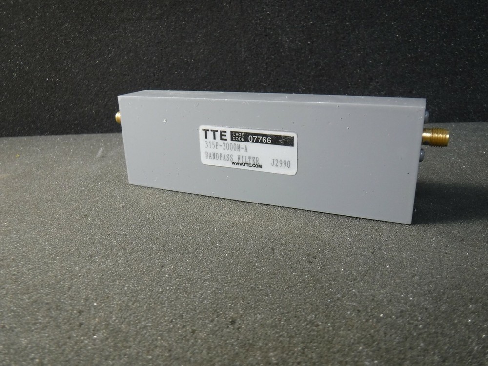 TTE 315P-2000M-A 07766 BANDPASS FILTER