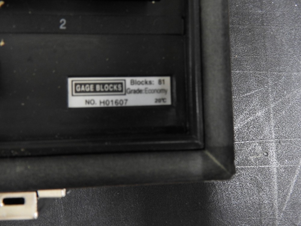 Westward 81 pc Rectangular Machining Gauge Block Set - .05" to 4.0" - 2YNK8