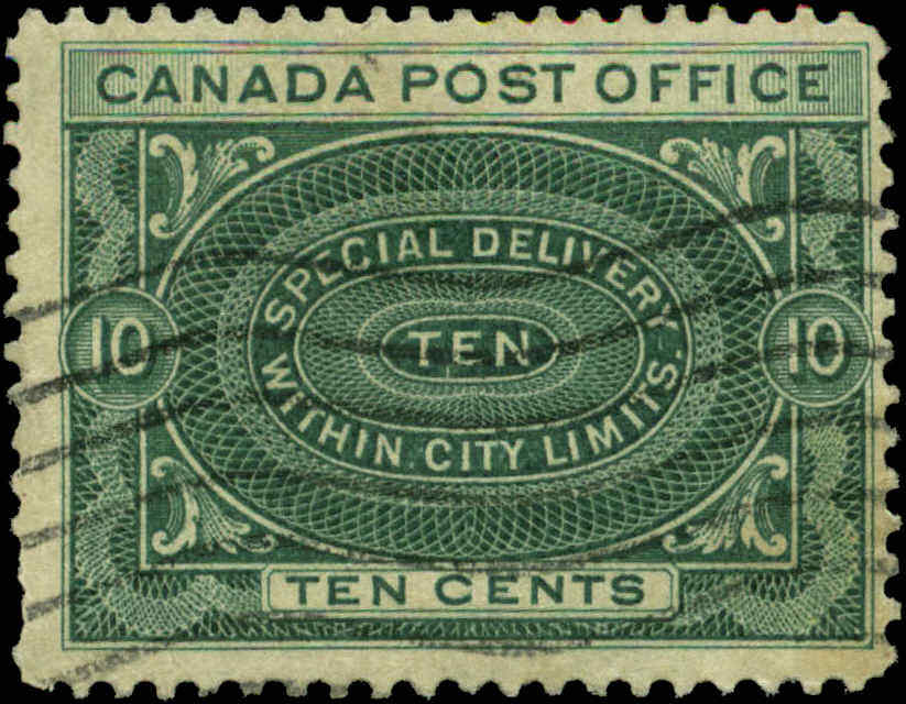 Canada Scott #E1 Used