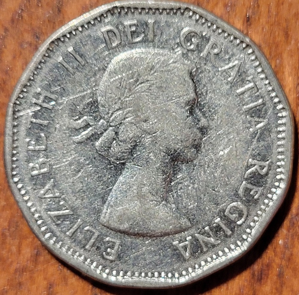 1961 Canada 5 Cent Coin N151