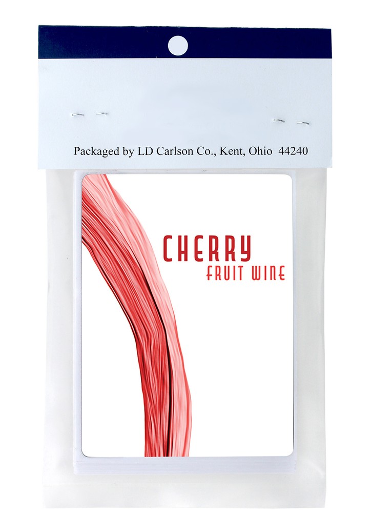 Cherry Fruit wine Labels 30/Pack Fruit Labels Collection