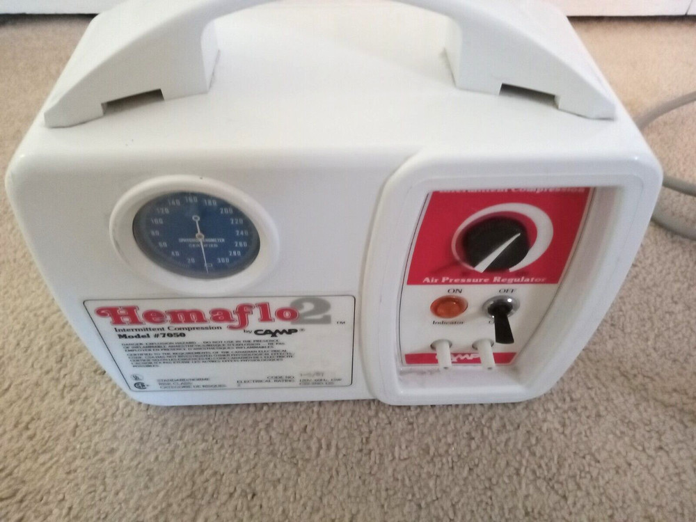 Hemaflo 2 By Camp Intermittent Sequential Compression Model 7050--FREE SHIPPING!